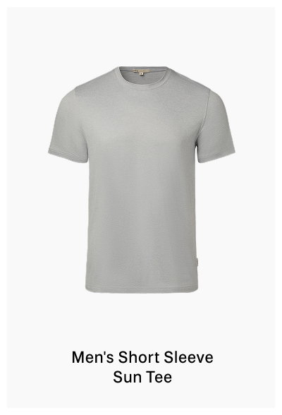 Onia Spring 2026 Men's Short Sleeve Sun Tee in Sky