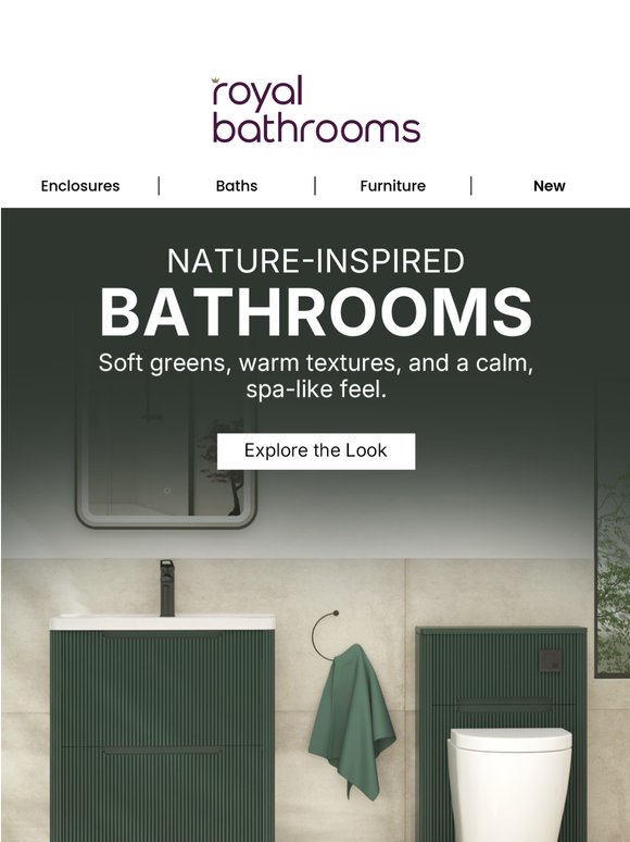 Bring a Fresh, Natural Feel to Your Bathroom 🌿
