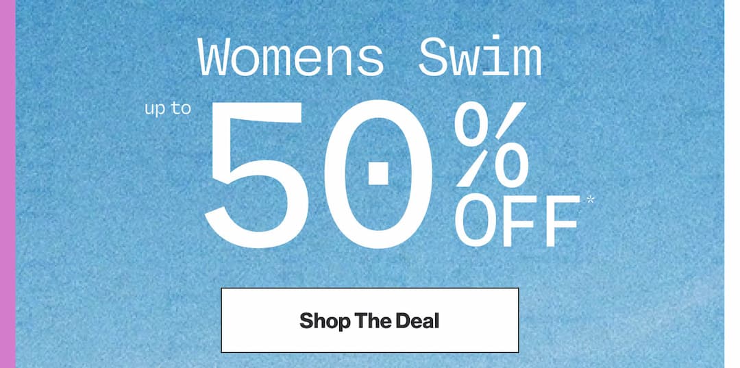 Shop Women's Swim up to 50% OFF*