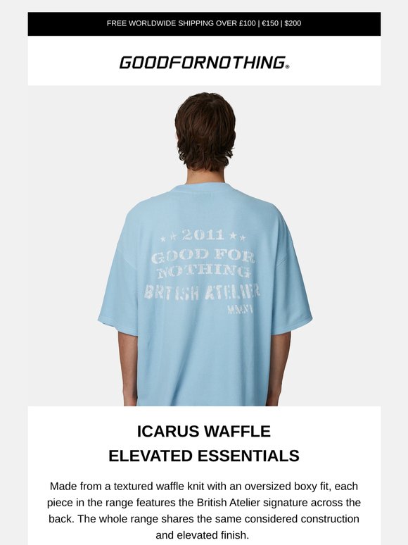 Icarus Waffle, elevated essentials
