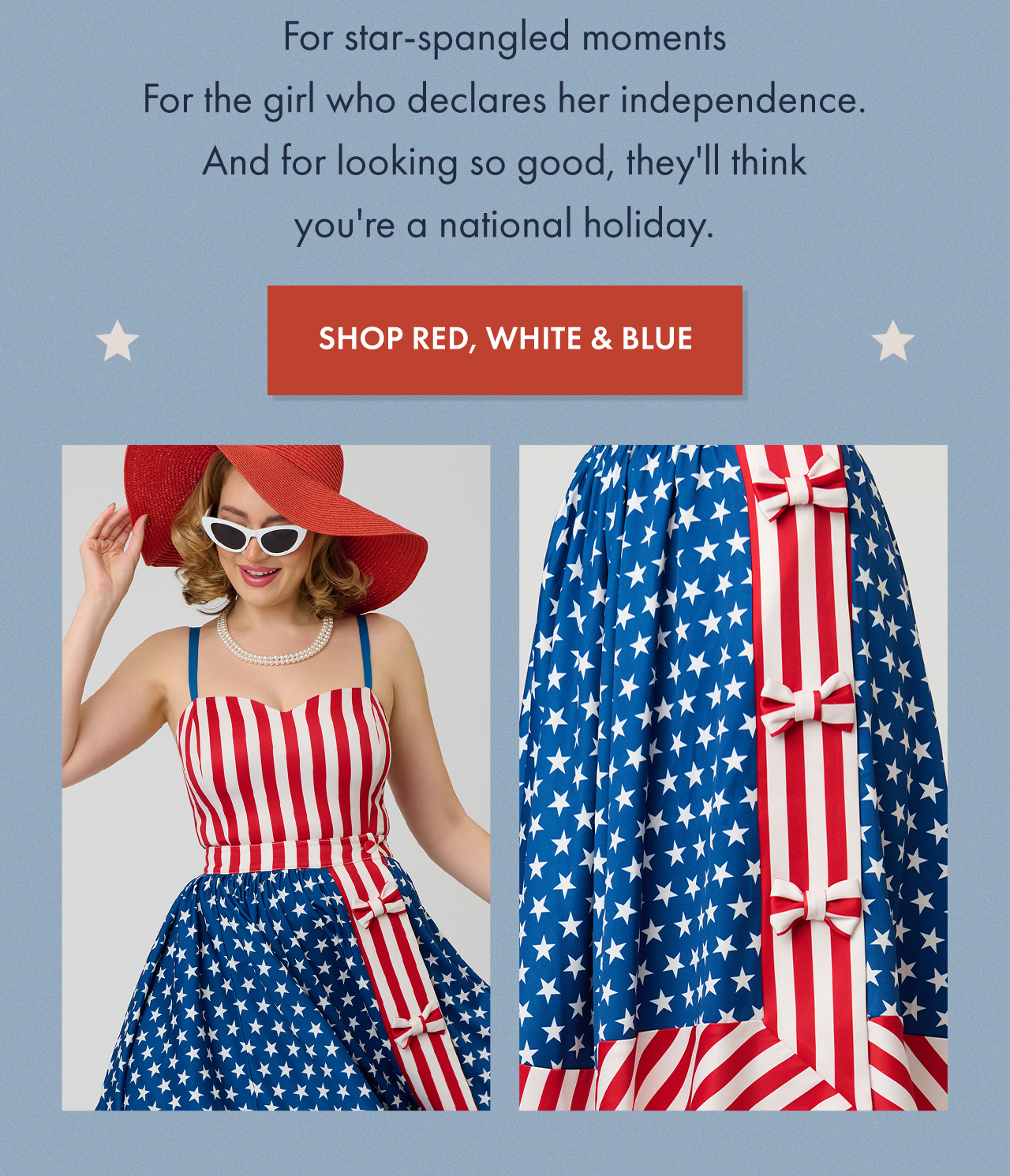 Shop Red White and Blue Americana