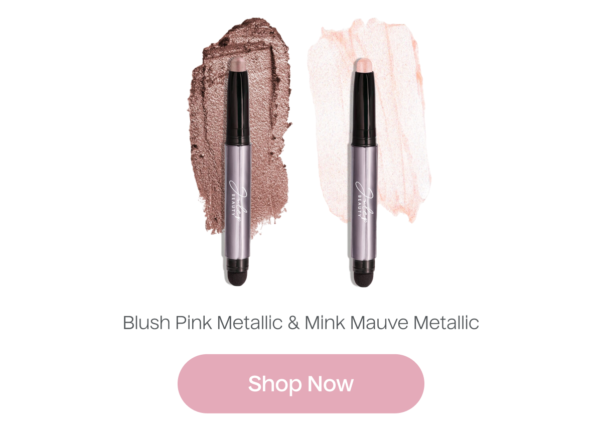 Blush Pink Metallic & Mink Mauve Metallic | Shop Now