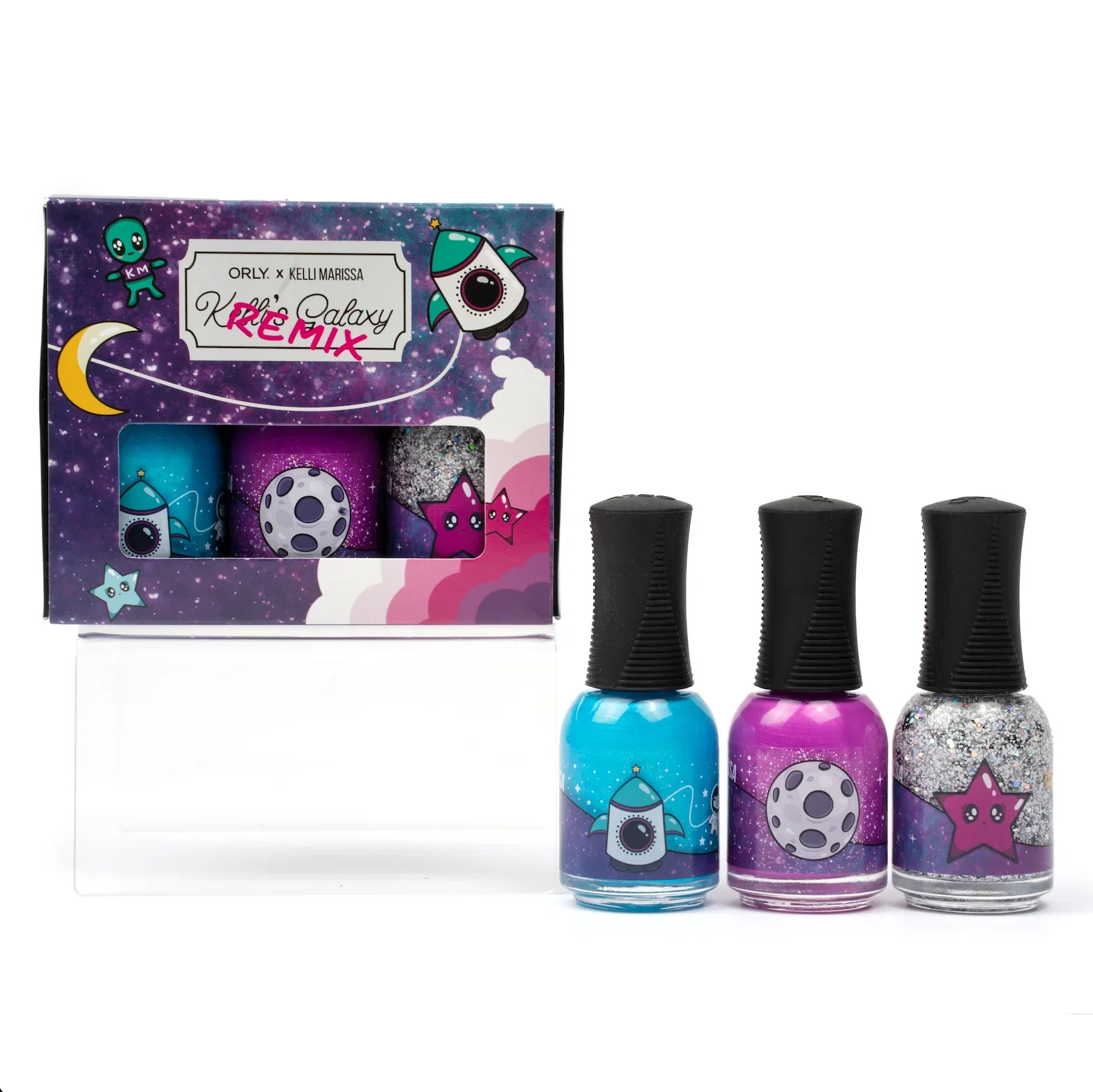 Image of ORLY x Kelli Galaxy Remix Trio