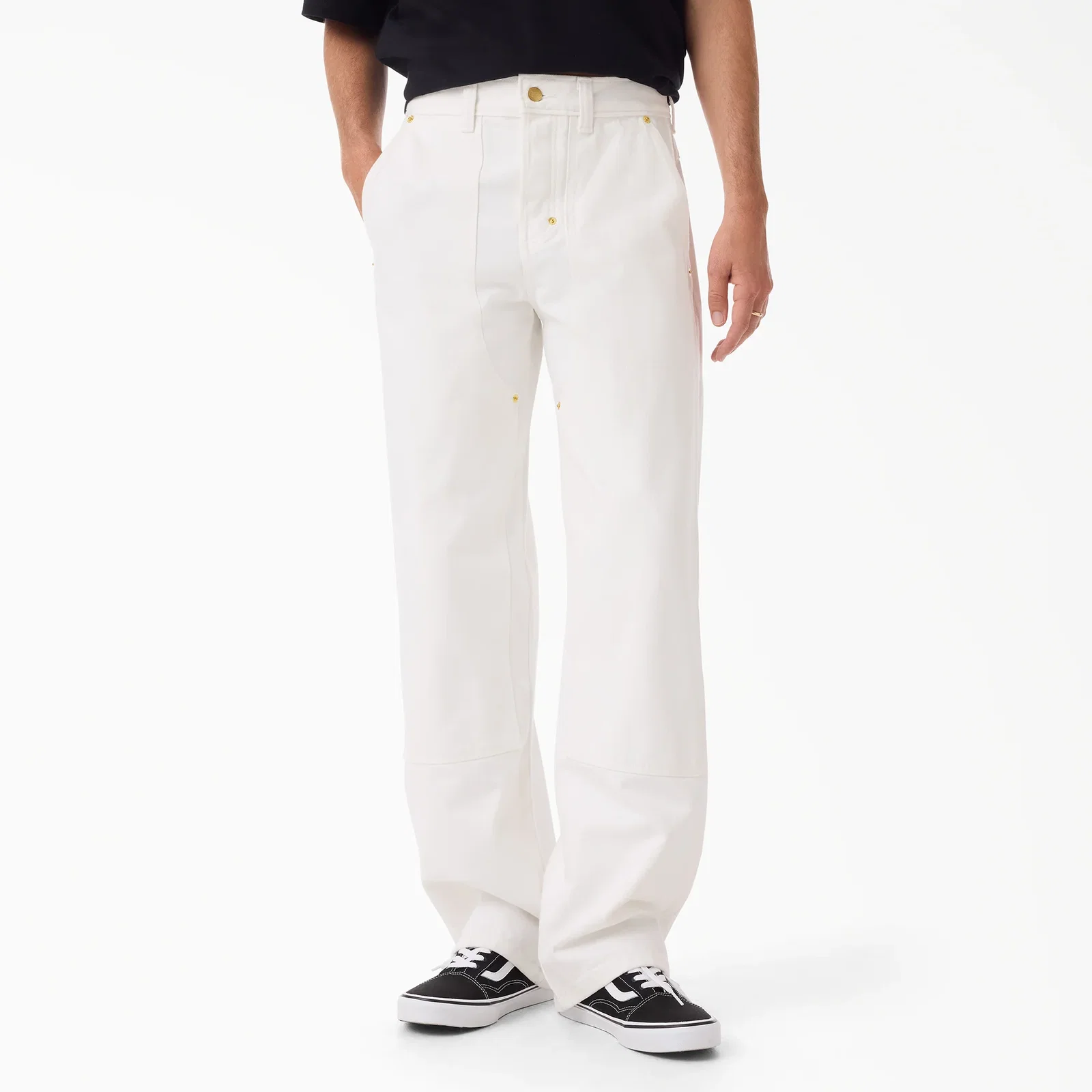 Image of Selvedge Double Knee Denim Jeans