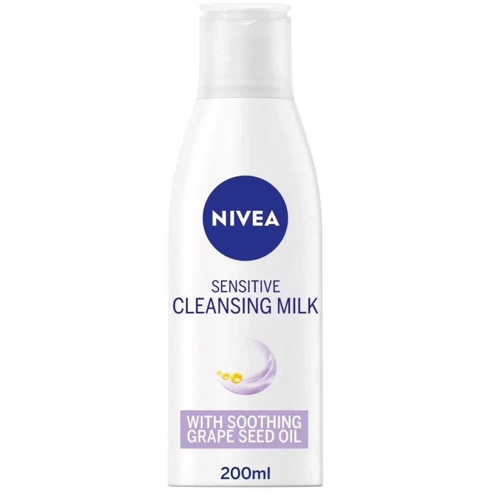 Image of Nivea Sensitive Face Cleansing Milk 200ml