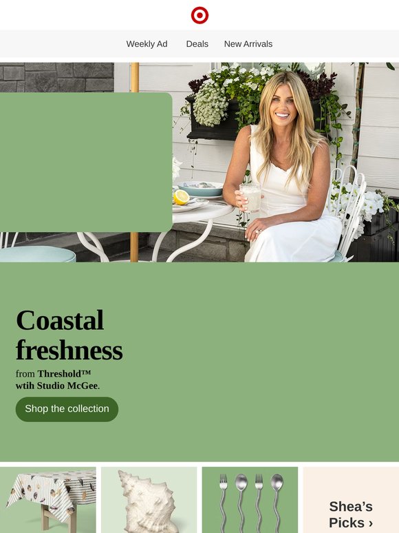 Coastal by Threshold with Studio McGee.
