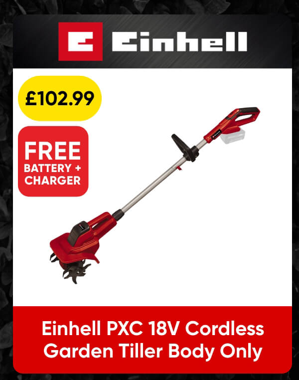 Einhell PXC 18V Cordless Garden Tiller Body Only