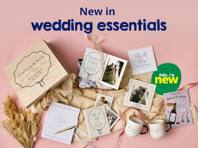 New in wedding essentials