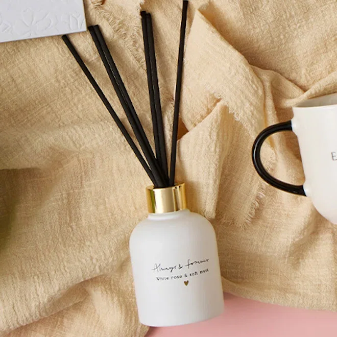 Always & Forever White Rose & Soft Musk Scented Reed Diffuser