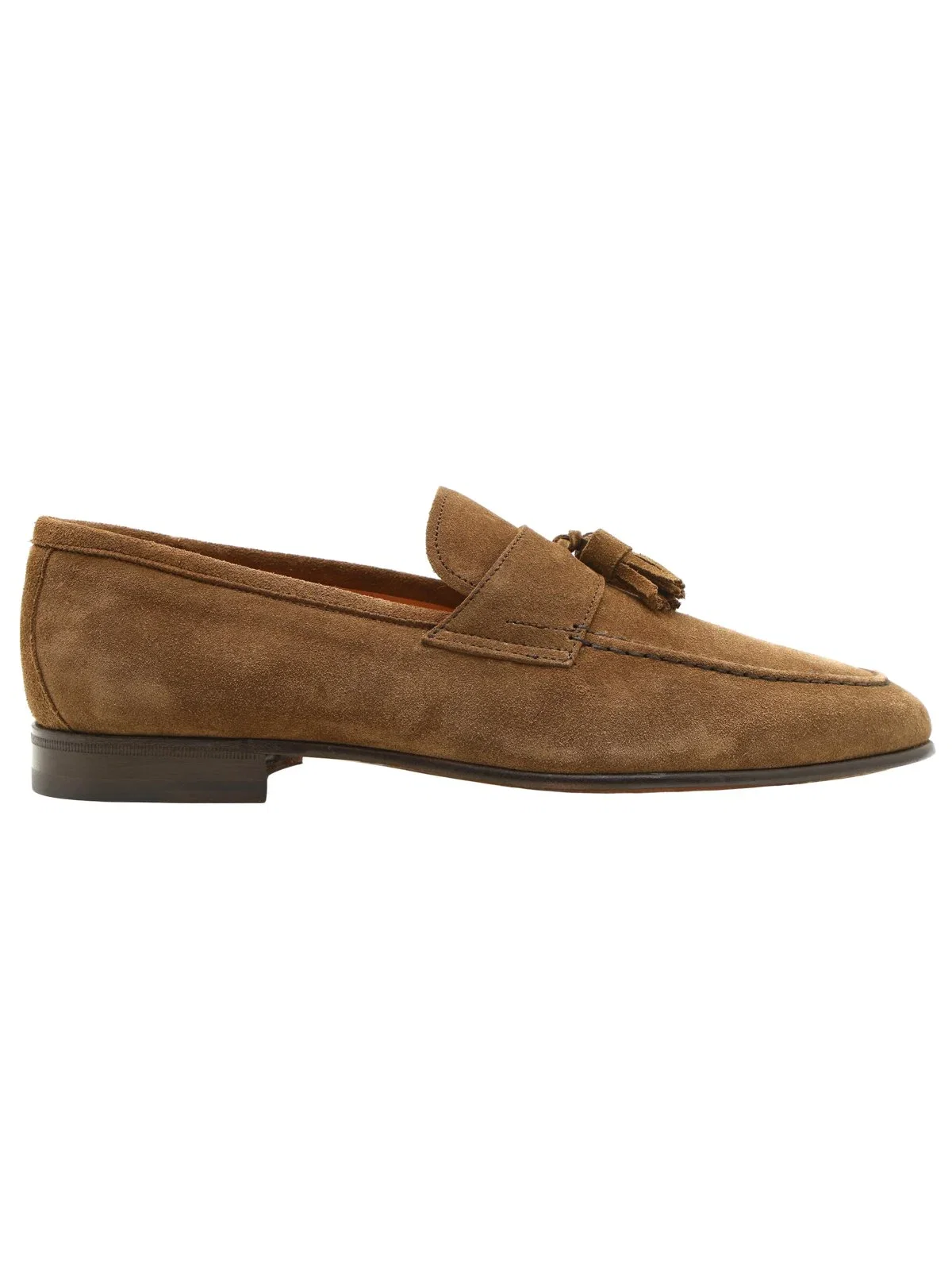 Penny Loafer mit Quasten aus edlem Veloursleder