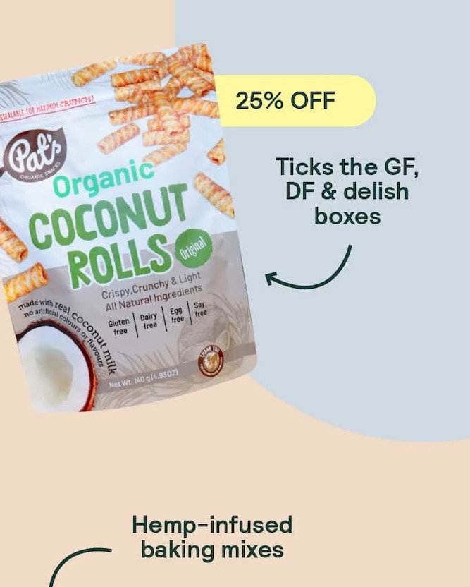 Pat's Organic 25% off