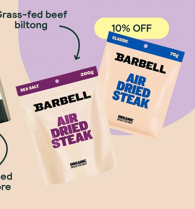 Barbell 10% off