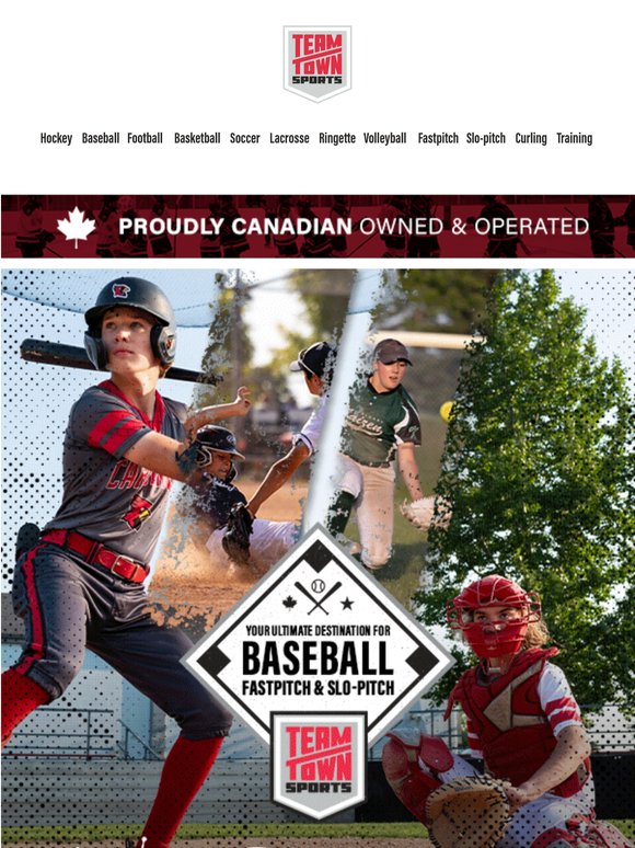 ⚾ Your Ultimate Baseball, Fastpitch & Slo-pitch Destination at Team Town Sports⚾