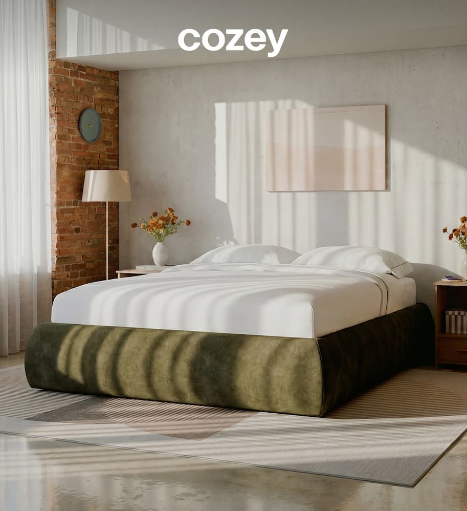All frame, no fuss. Whether you're keeping things minimal or working with a smaller space, customize your look with the Ara Bed System, now available without a headboard. Shop now.