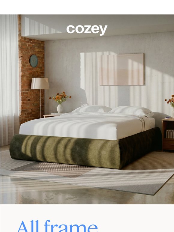 Just the bed, please