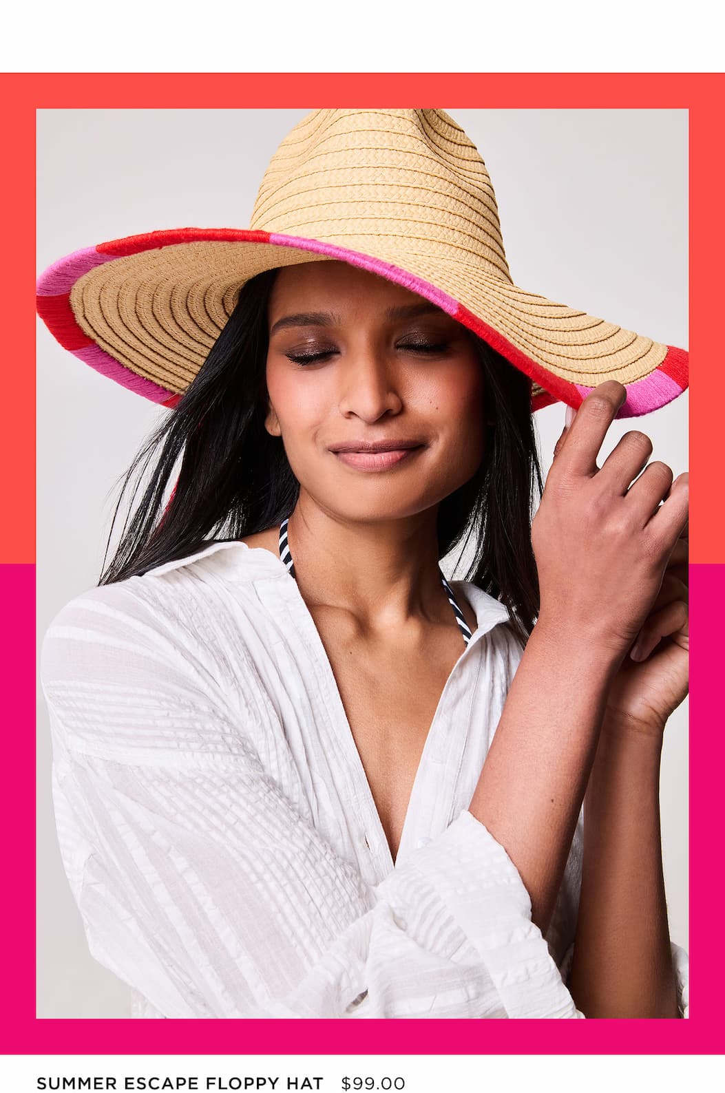 Summer Escape Floppy Hat