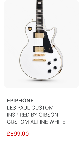 Epiphone Les Paul Custom Inspired by Gibson, Alpine White