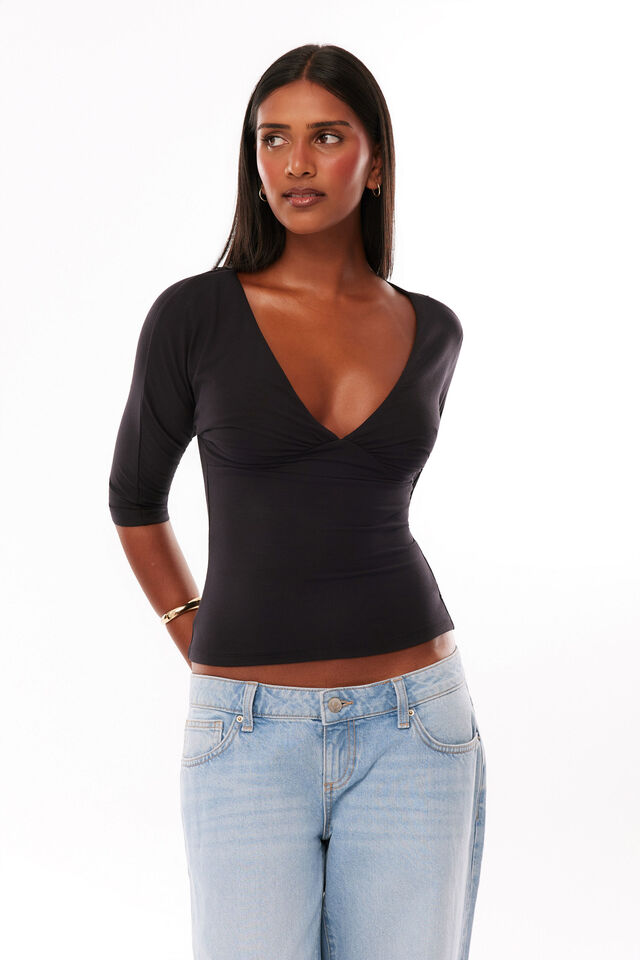 Soft Gabriel 3/4 Sleeve Top