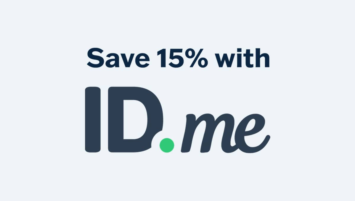 Save 15% with ID.me