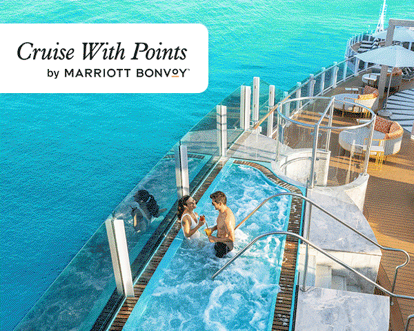Links to Marriott Bonvoy Cruise With Points landing page.