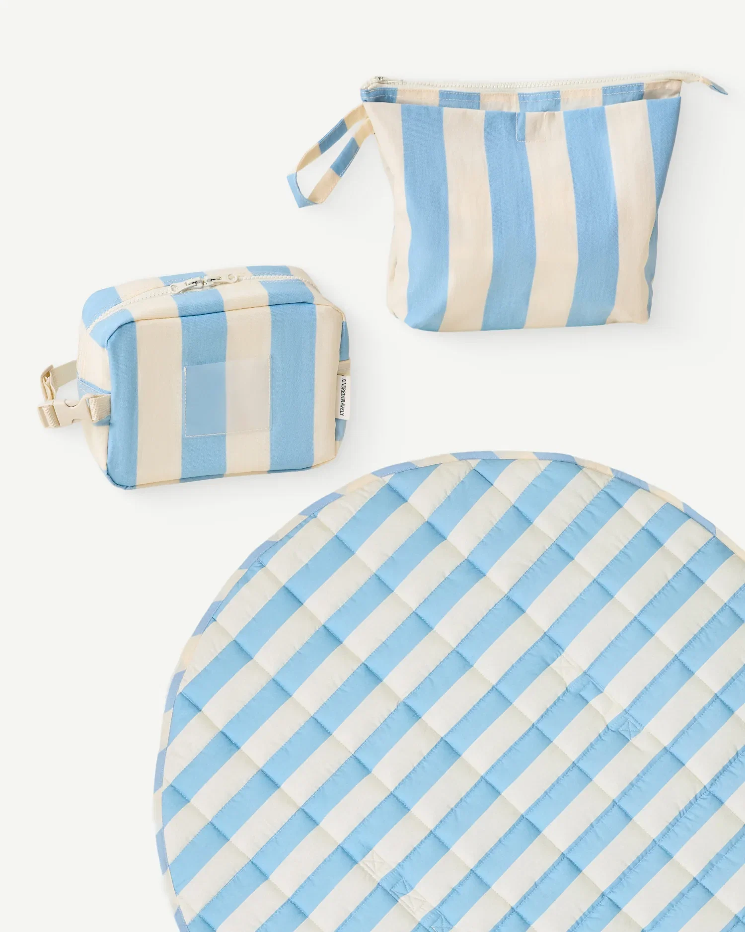 Image of On the Go Bundle | Blue Wide Stripe