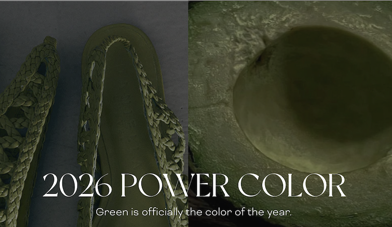 2026 power color Green is officially the color of the year.