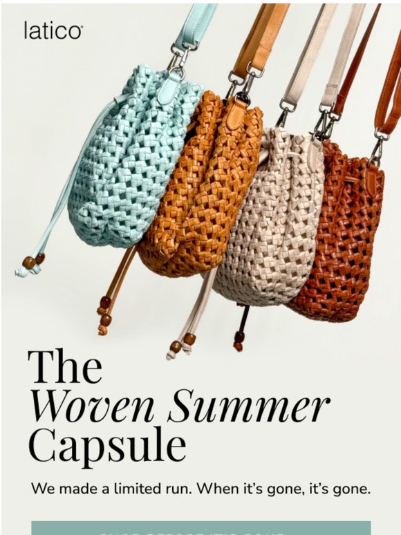Meet Your New Woven Summer Bag