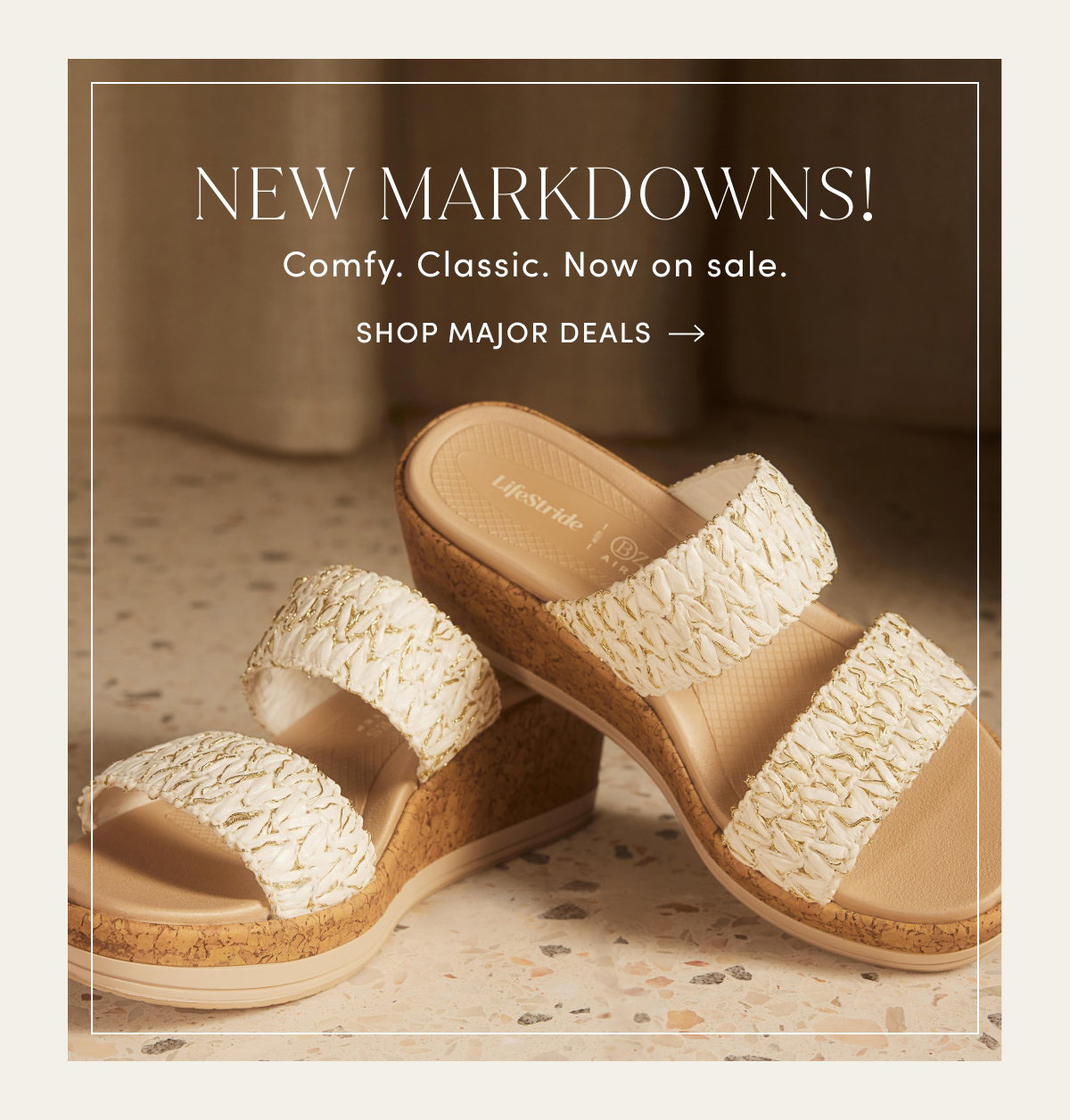 New Markdowns! Comfy. Classic. Now On Sale. | Shop Major Deals
