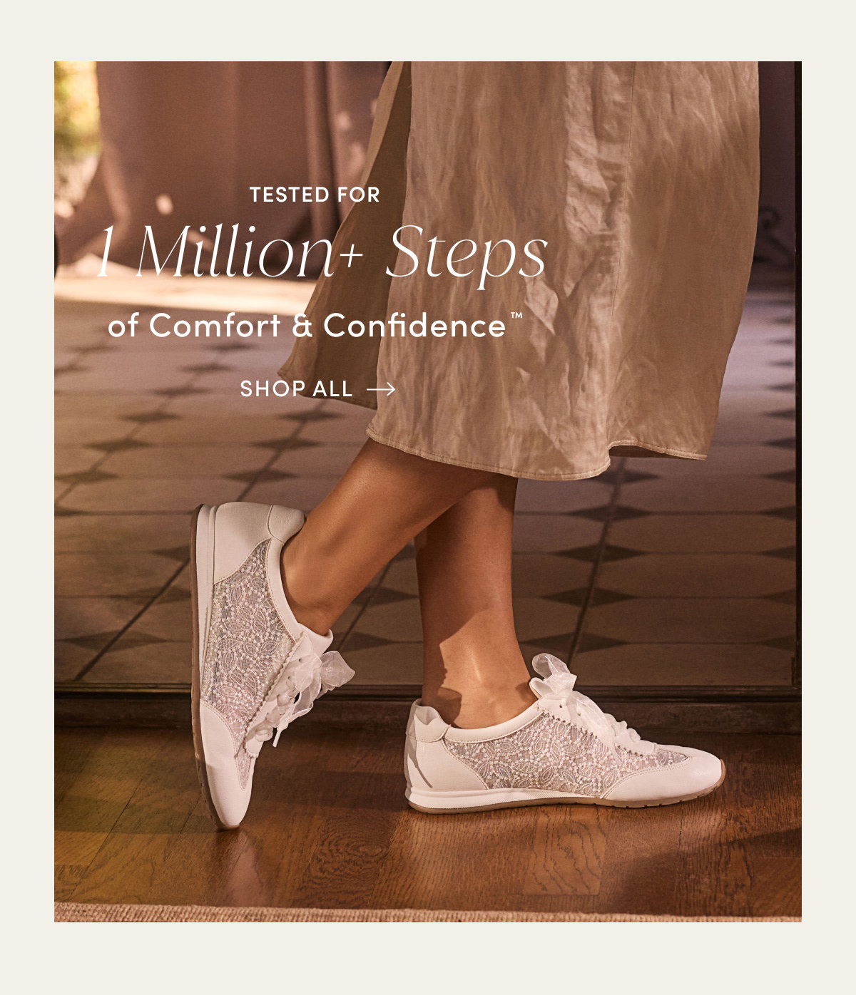 Tested For 1 Million+ Steps Of Comfort & Confidence™ | Shop All