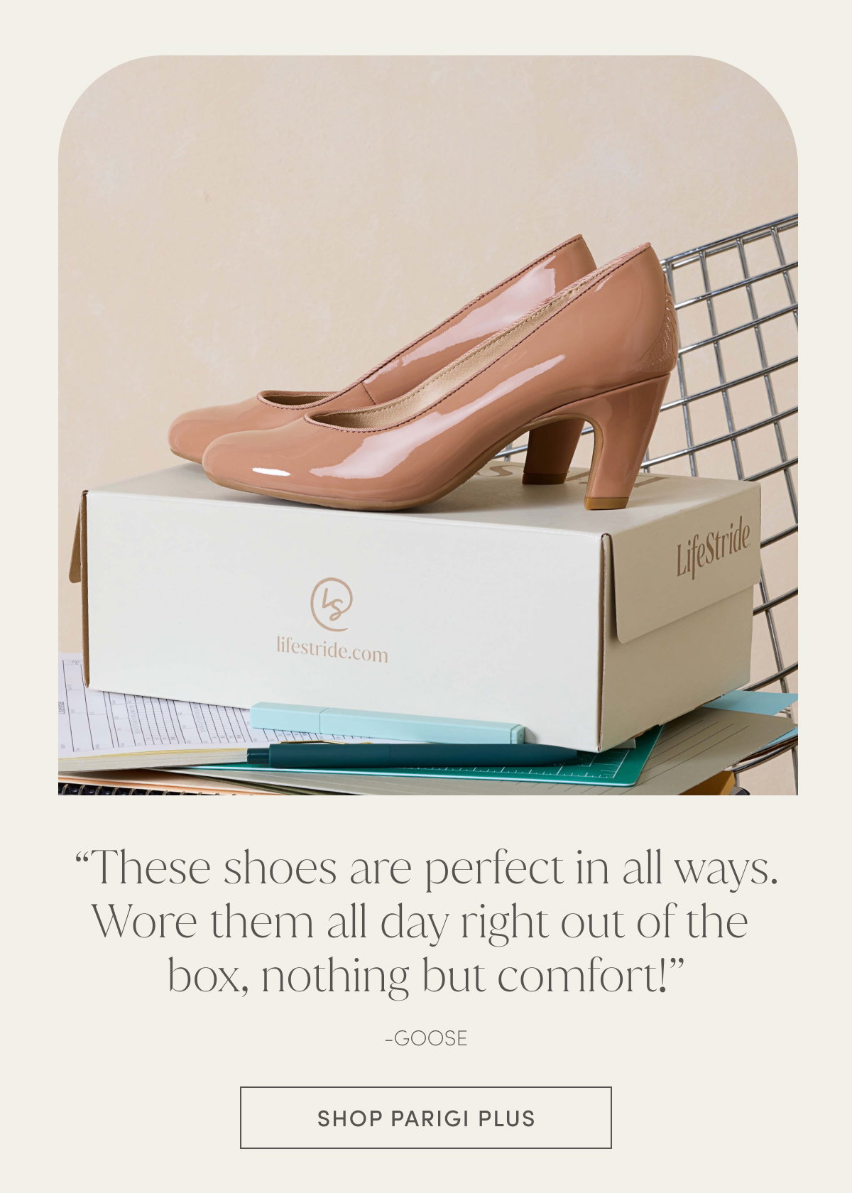 “These Shoes Are Perfect In All Ways. Wore Them All Day Right Out Of The Box, Nothing But Comfort!” - Goose | Shop Parigi Plus