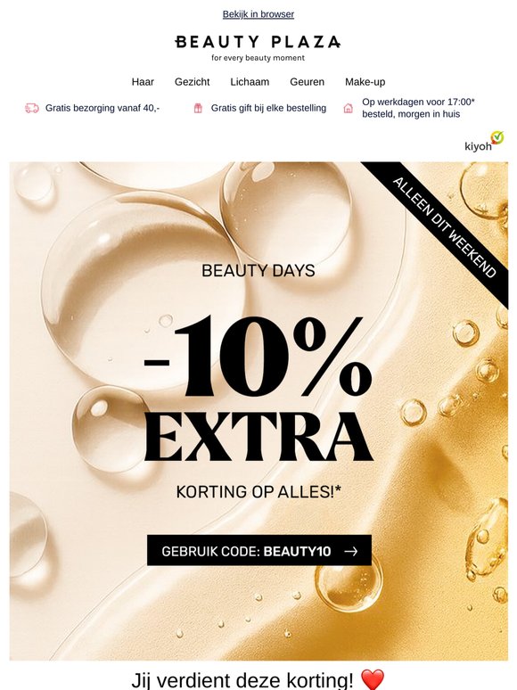 🩷 Beautyplaza’s Beauty Days!