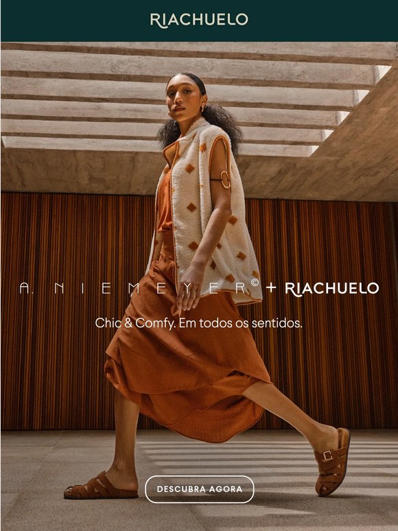 Não perca A. Niemeyer + Riachuelo!