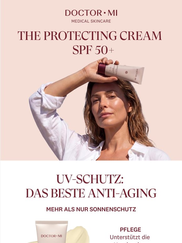 Endlich da: THE PROTECTING CREAM SPF 50+ ☀️