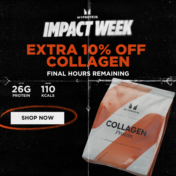 Extra 10% off collagen 