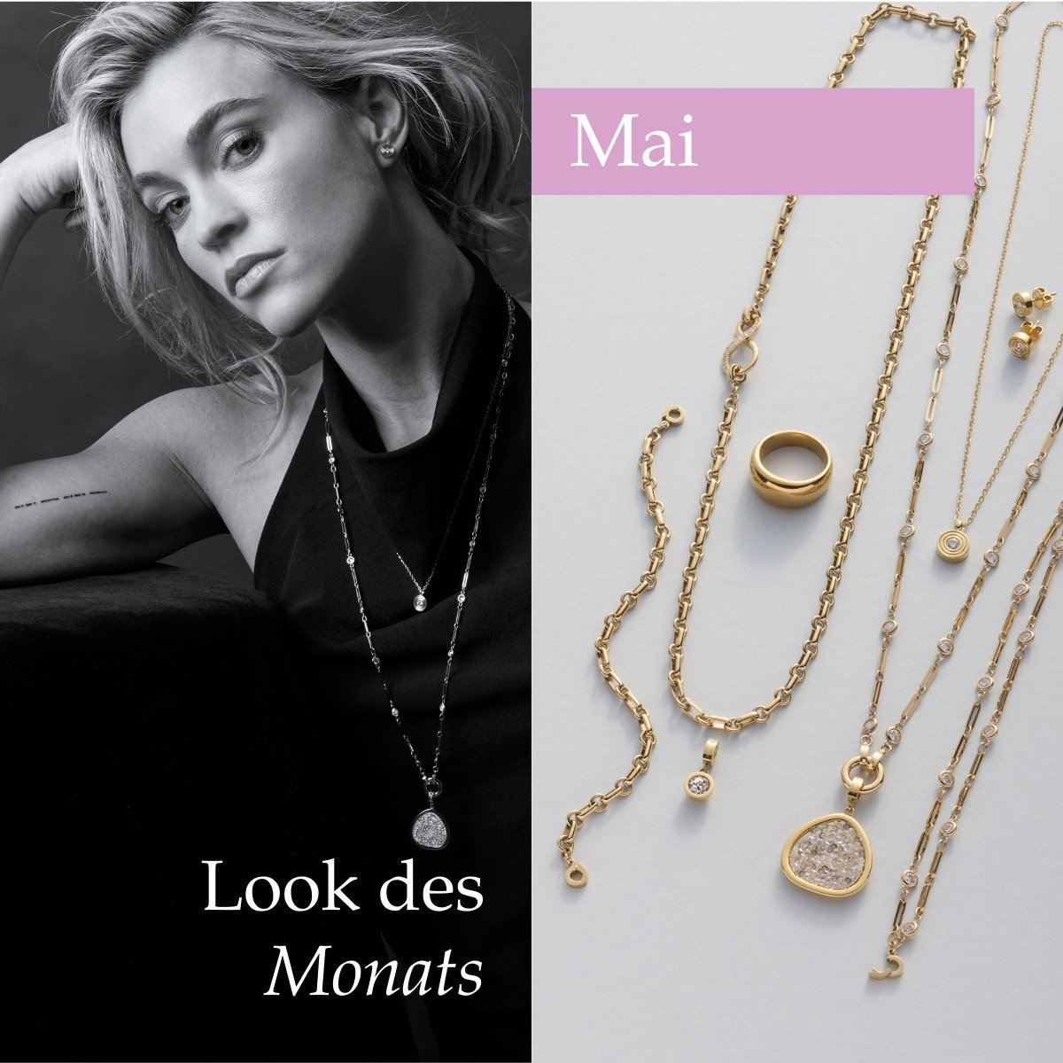 Unser Schmuck Look des Monats Mai