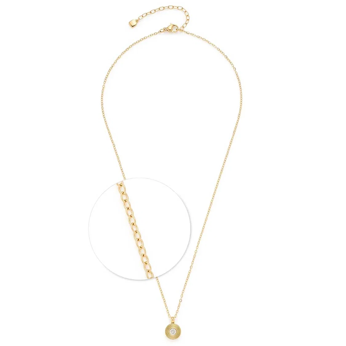 Image of Halskette ISABELLE 45 gold