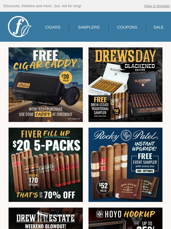 Explore this week's top deals at Famous