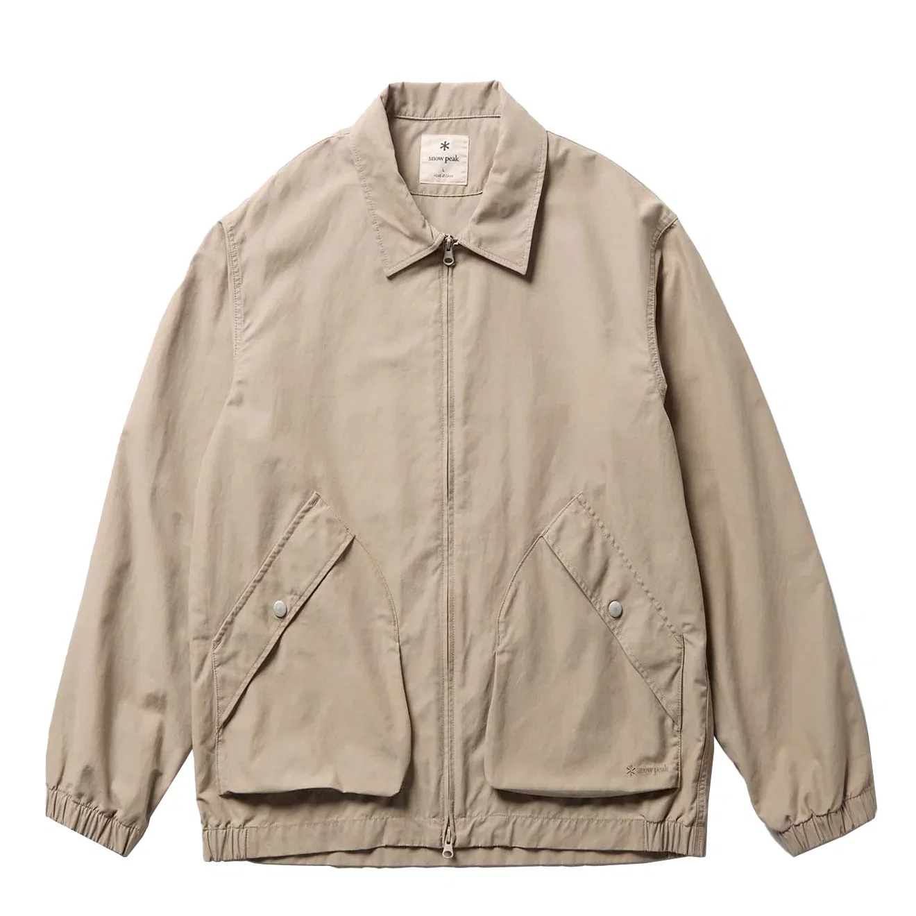 Image of Snow Peak Light Dobby Cloth Harrington Jacket