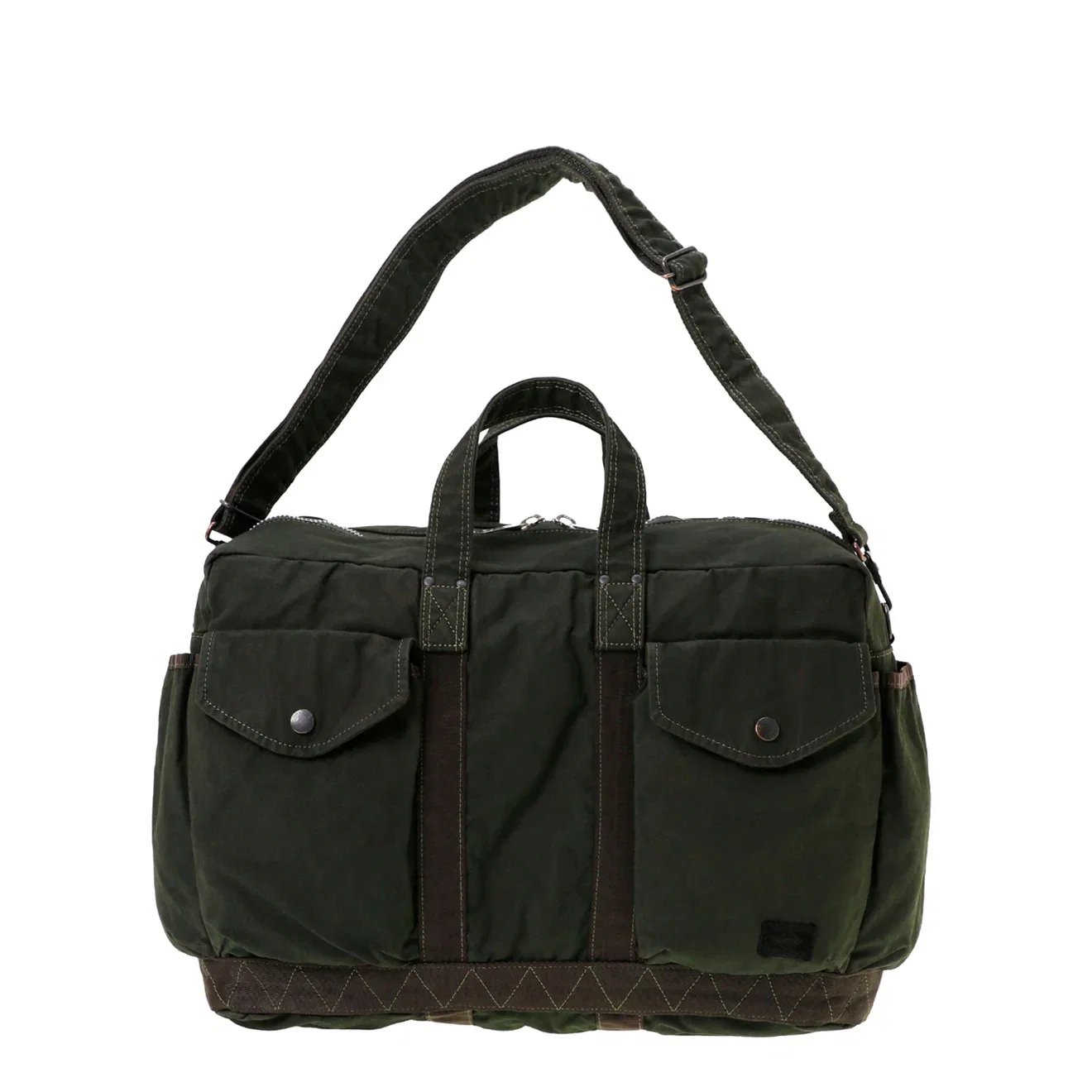 Image of Porter-Yoshida and Co Crag 2 Way Boston Bag S Khaki