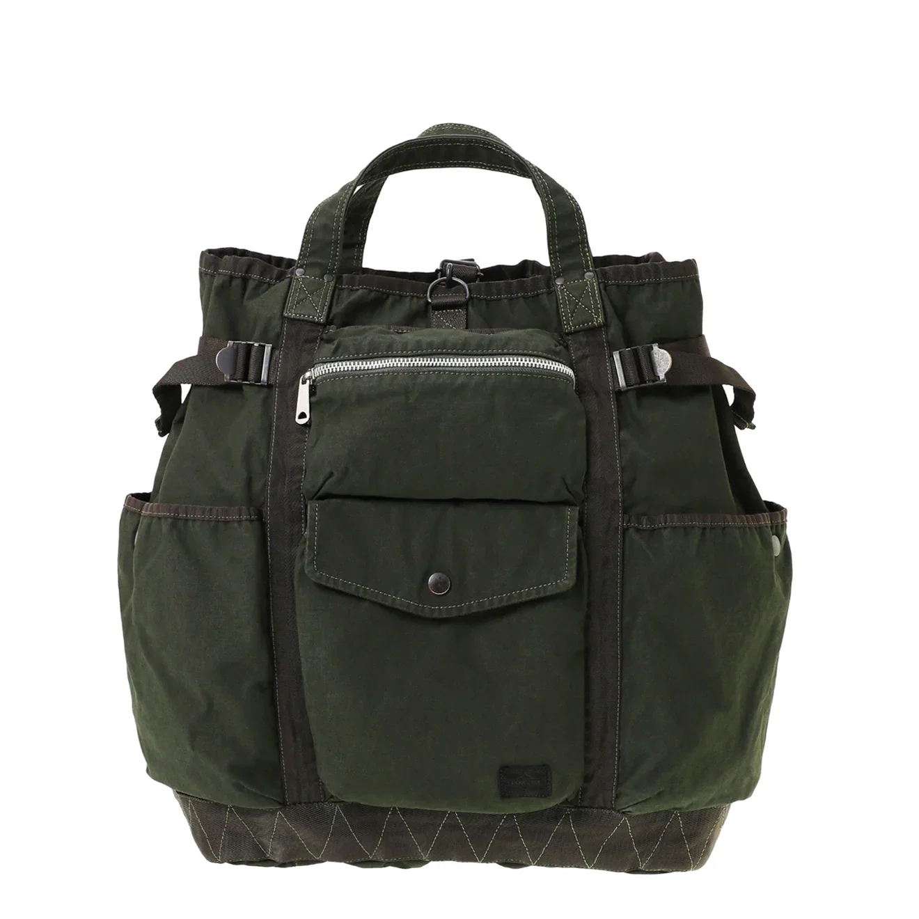 Image of Porter-Yoshida and Co Crag 2 Way Rucksack Khaki
