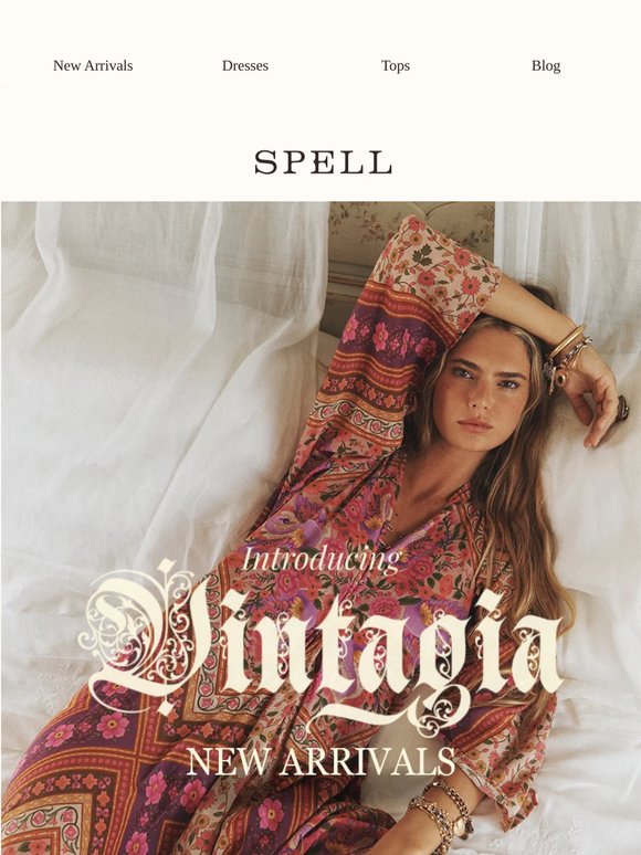 Coming soon: Vintagia New Arrivals 🌷
