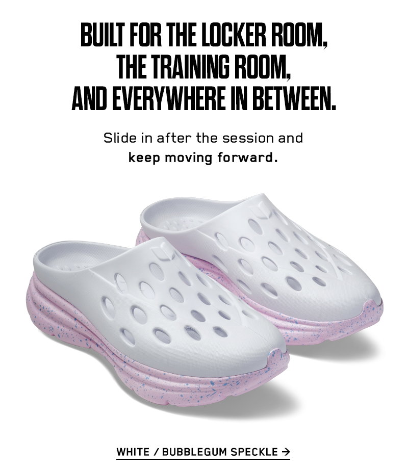Revive OB in White / Bubblegum Speckle