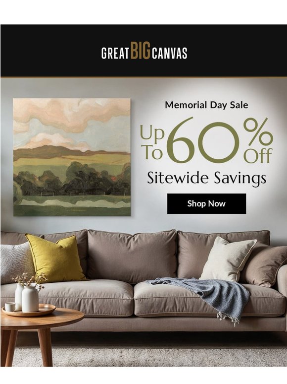 The most grounding color to put in a space | Memorial Day Sale!