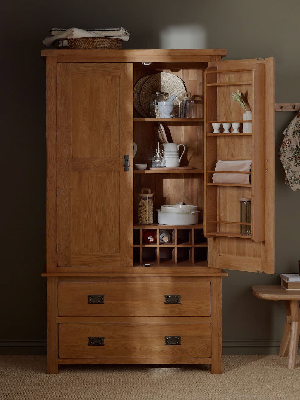 Original Rustic Large Larder