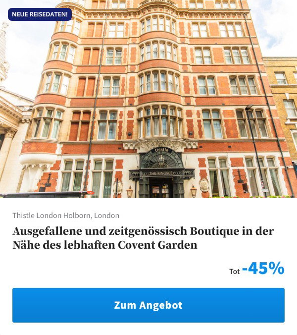 Ausgefallene und zeitgenössisch Boutique in der Nähe des lebhaften Covent Garden