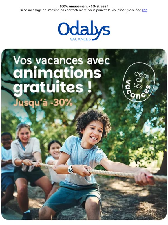 Vacances avec animations : l'astuce pour occuper toute la famille 😎