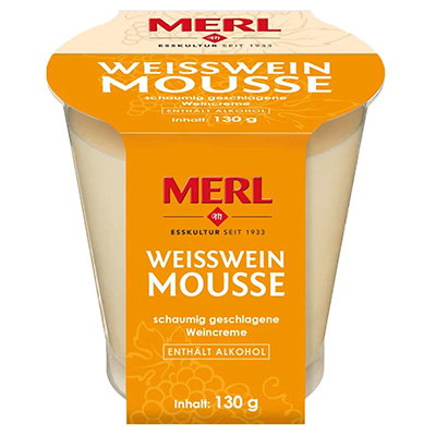 MERL Weißweinmousse