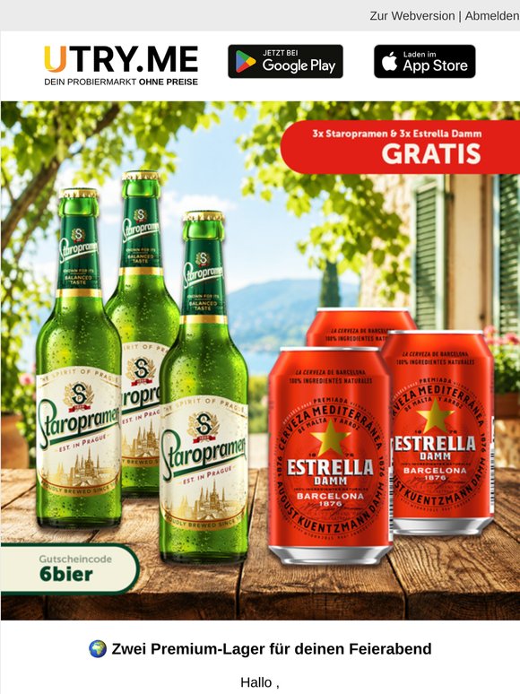 🌍 Bier-Spezial: 6 Premium-Lager for free