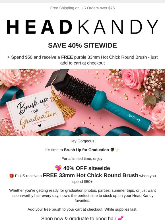 Brush up for Graduation