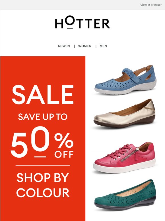 Choose your colour | Up to 50% off sale